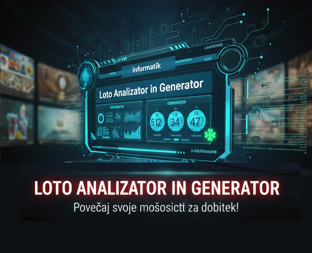 Loterijski Analizator - Python program za analizo LOTO žrebanj